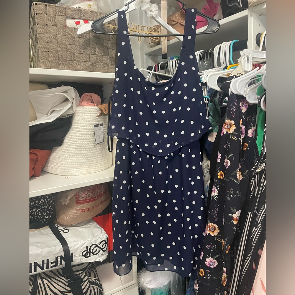 Cute summer dress polka dots